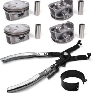GM2.4L Engine Rebuild Overhaul Kit Fit for Chevrolet Equinox, Buick Regal Verano, GMC Terrain, Saturn, With Replace Head Gasket Set & Connecting Rod 12578324 12654958 ES72196